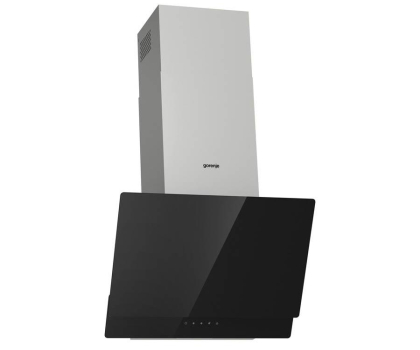Okap kuchenny GORENJE WHI649EXBG Stal Nierdzewna Czarne Szkło 608m3/h 63dB Klasa B 60cm Sterowanie Dotykowe LED